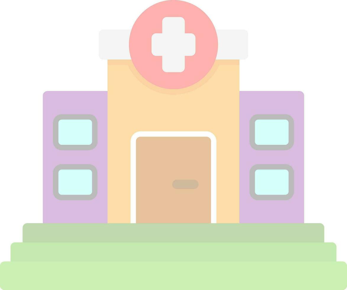 Clinic Vector Icon Design