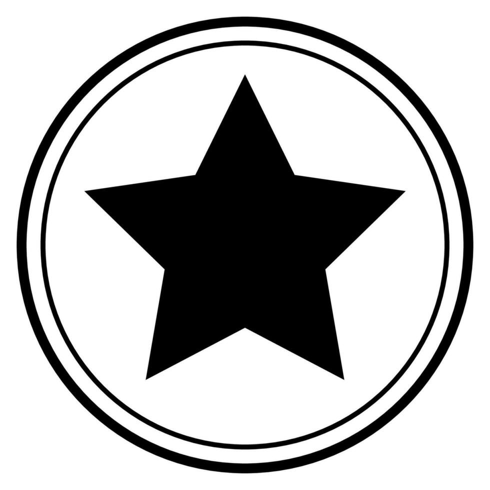 Star icon image. Vector design