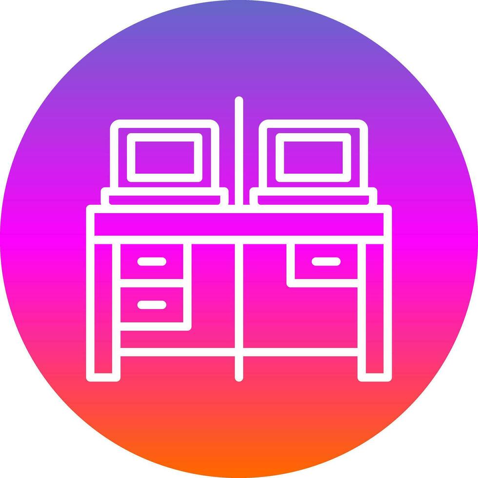 Work Space Vector Icon Design