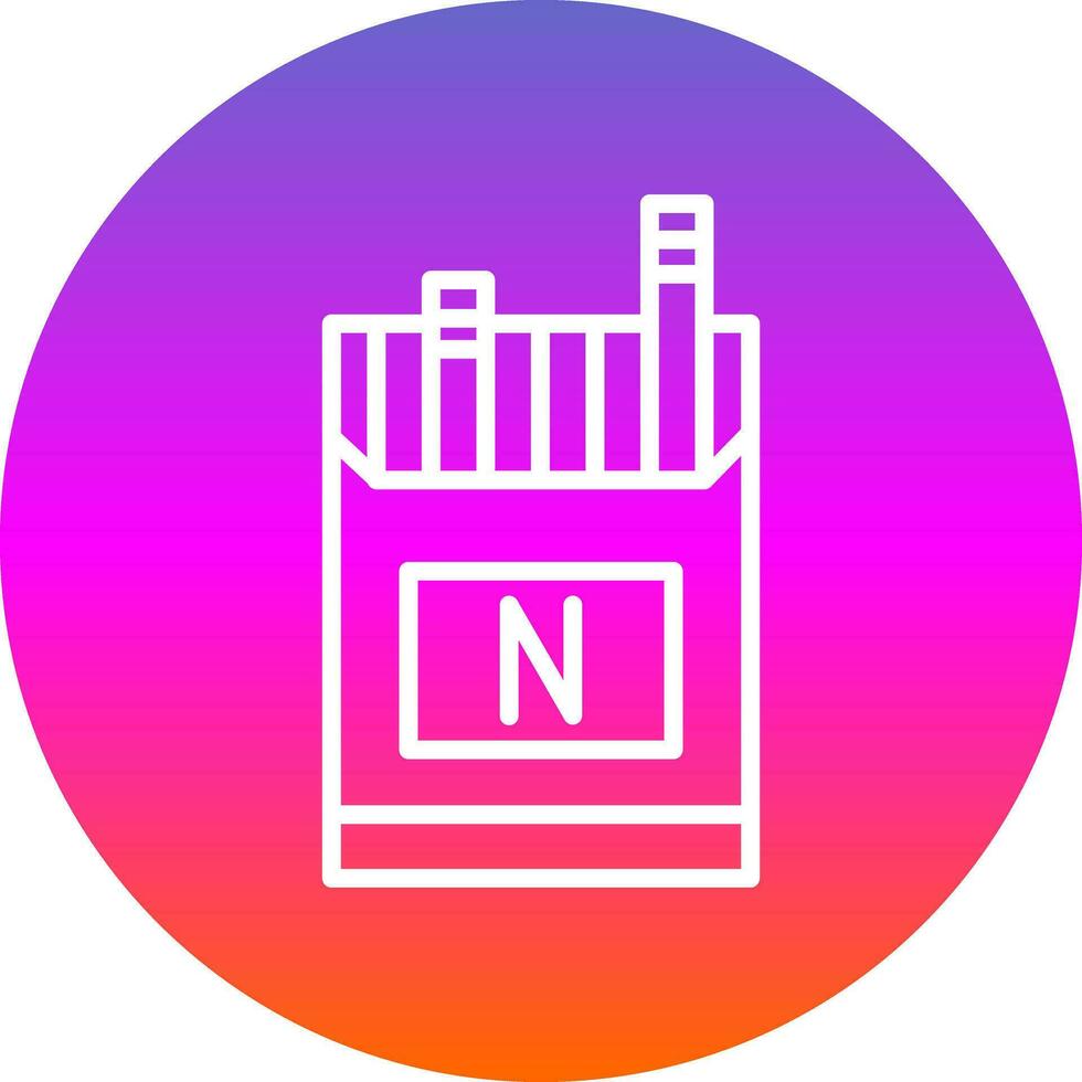 Nicotine Vector Icon Design