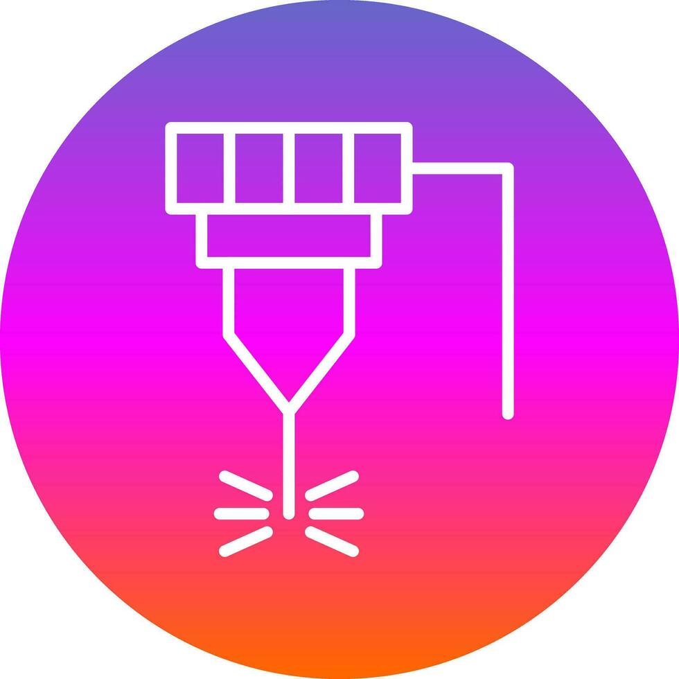 Laser Vector Icon Design