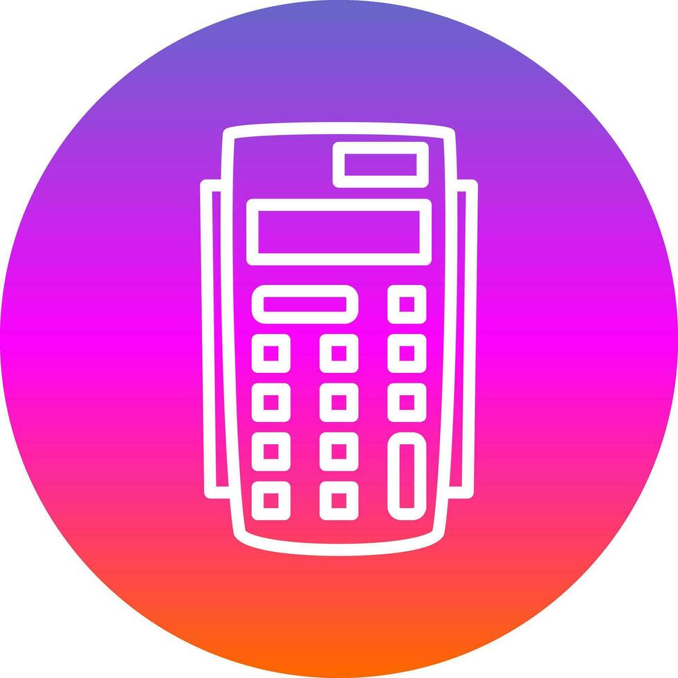 Calculator Vector Icon Design