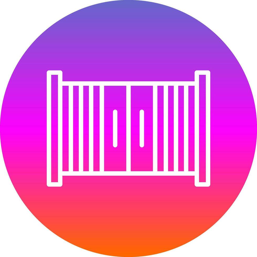 Gate Vector Icon Design