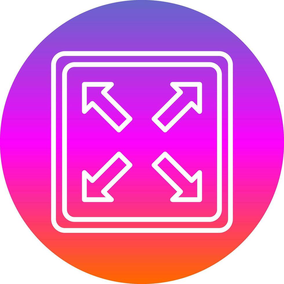 Expand Vector Icon Design