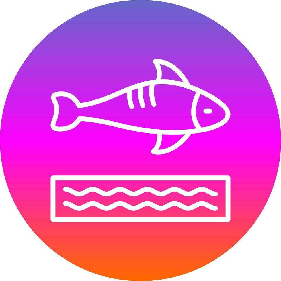 diseño de icono de vector de pescado