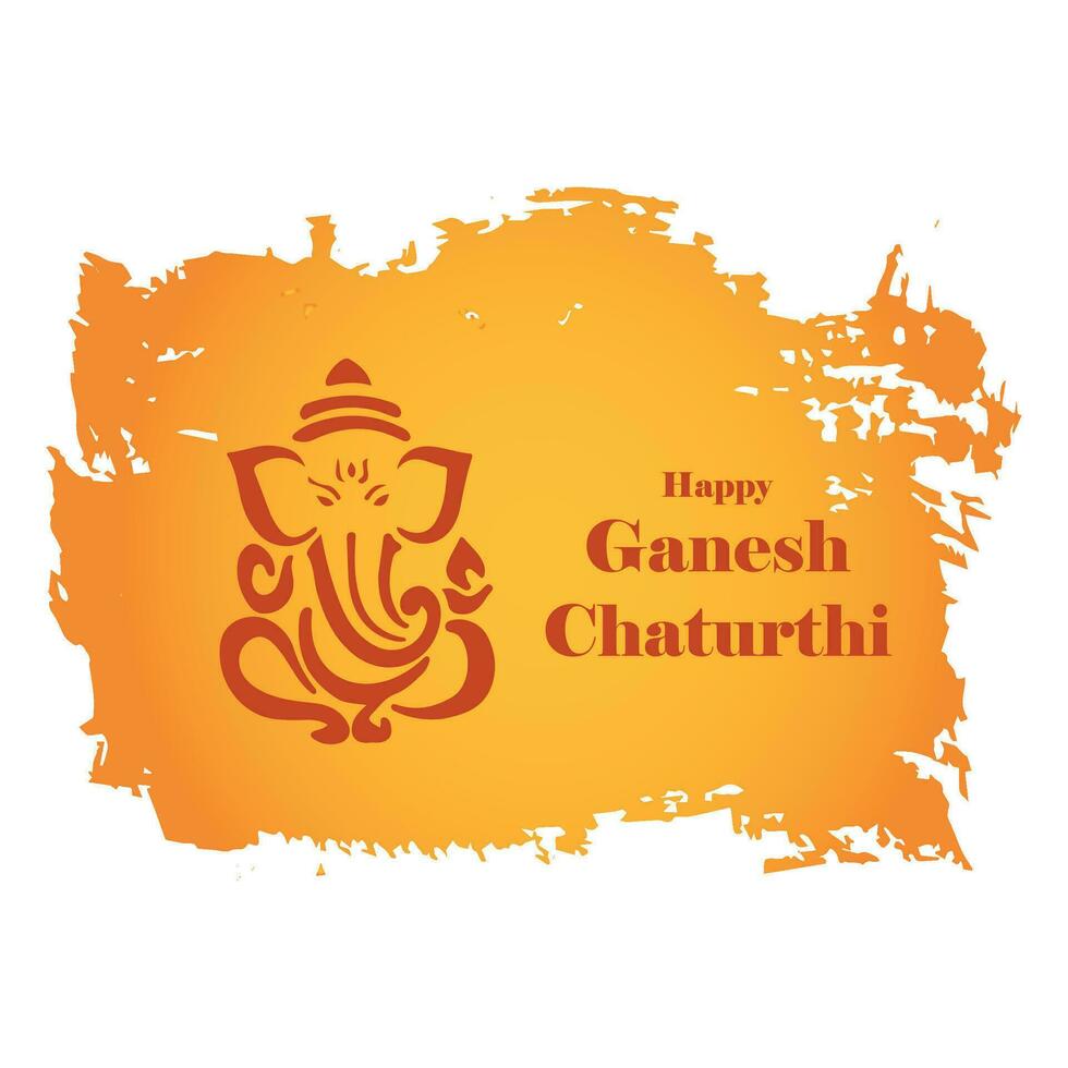 Ganesh Chaturthi Post vector