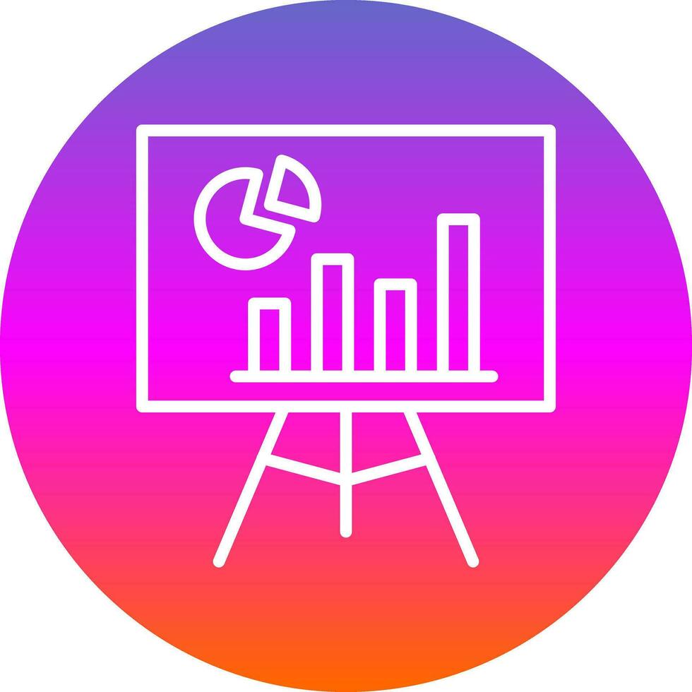 Presentation Vector Icon Design