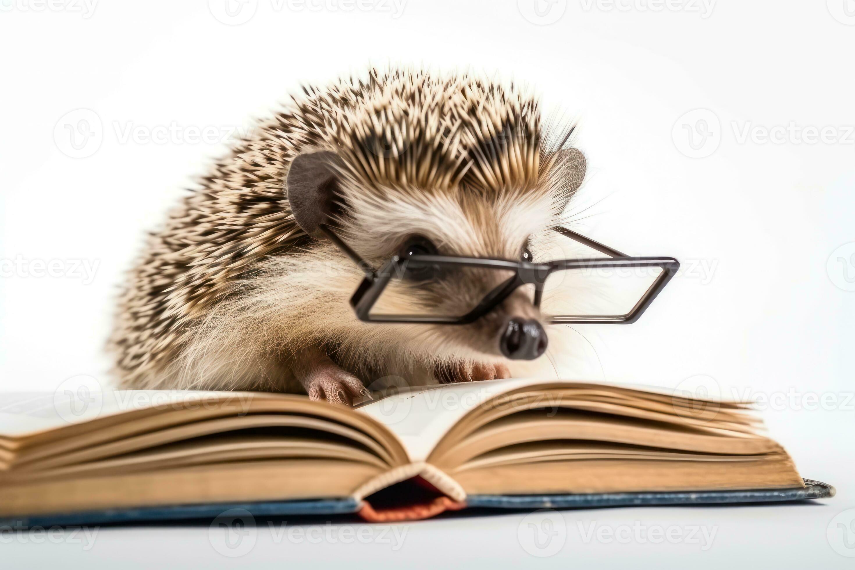 Smart Hedgehog - A Literary Adventure - Generative AI 27937804 Stock 
