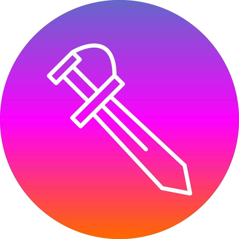 Sword Vector Icon Design