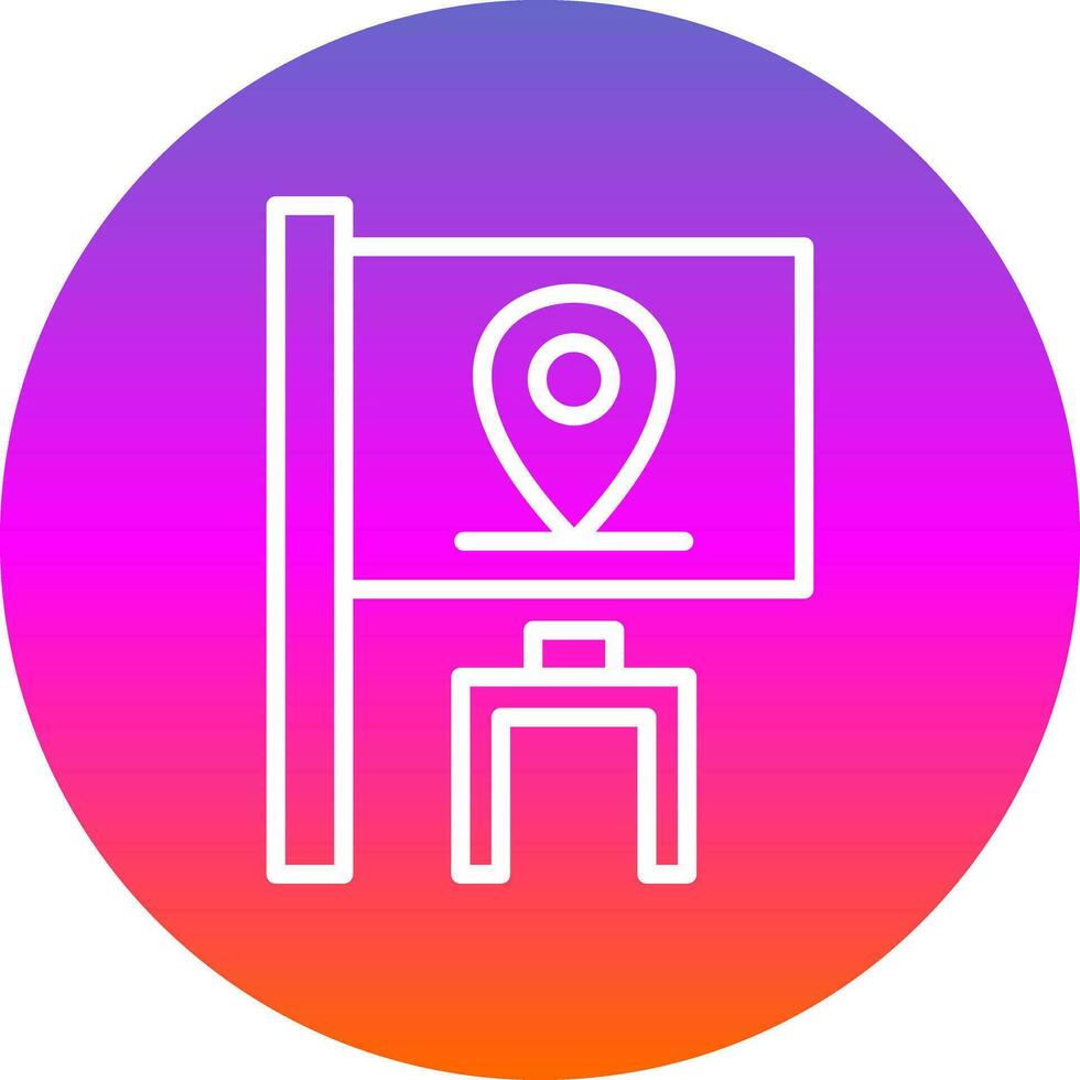 Checkpoint Vector Icon Design