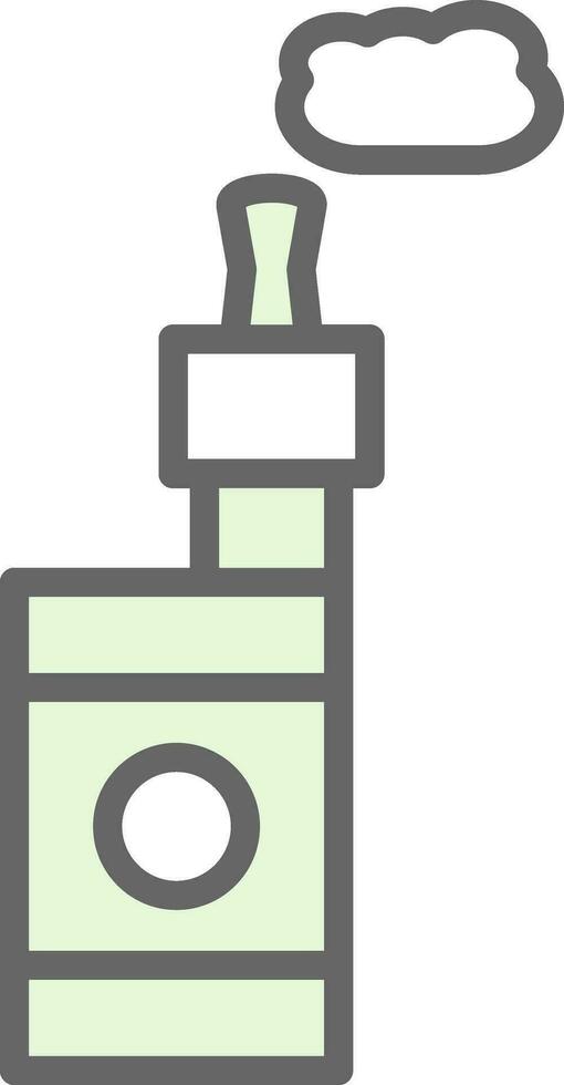 Vaper Vector Icon Design