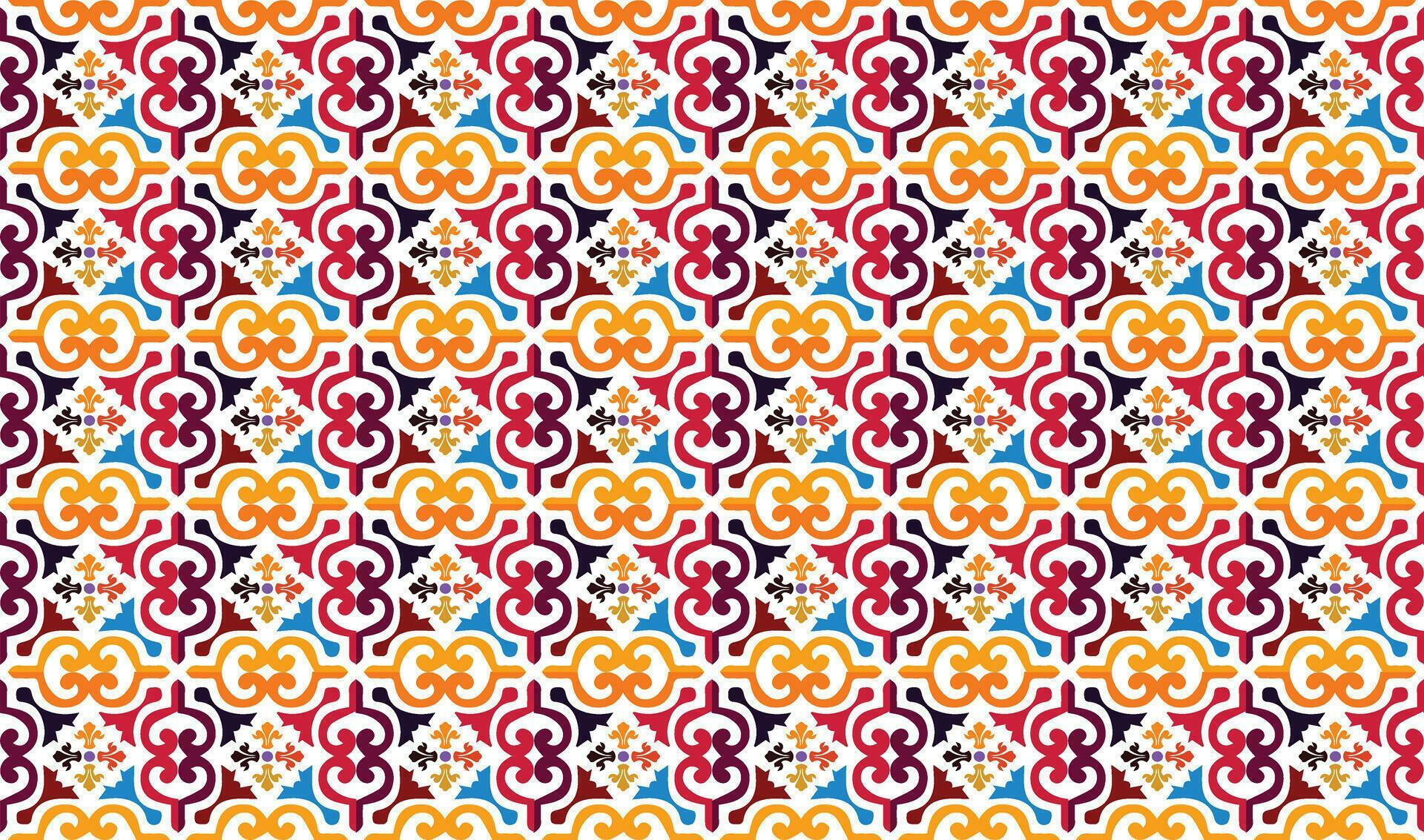 Hand drawn polygonal motif pattern 27938238 Vector Art at Vecteezy