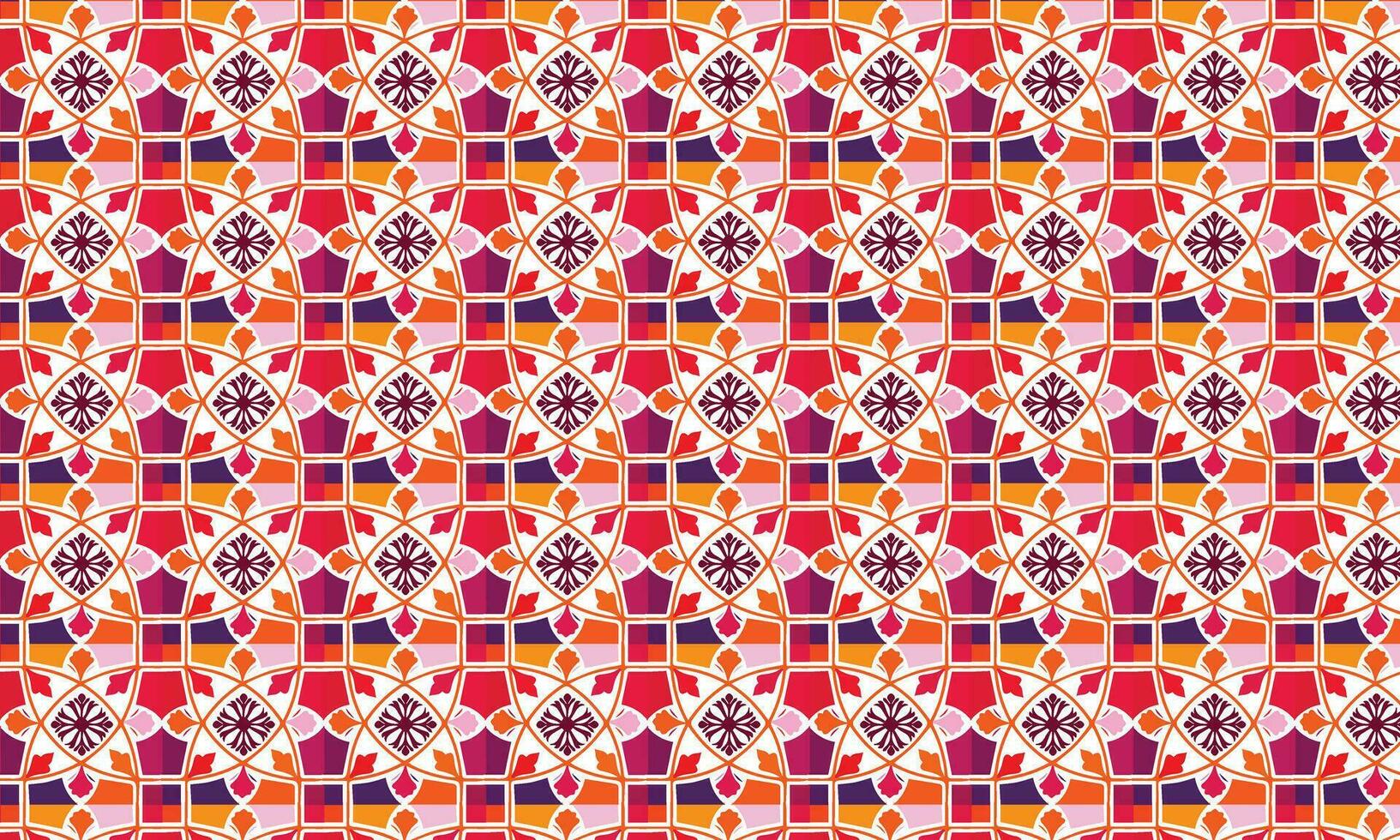 Beautiful ornamental seamless pattern vector