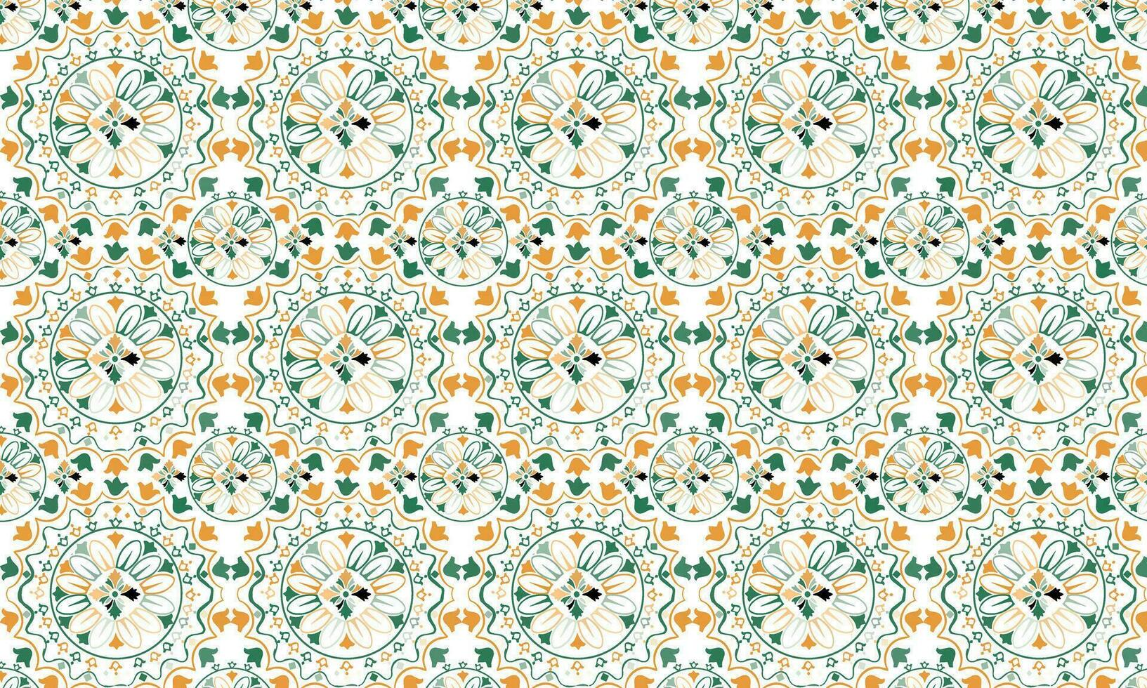 Geometric mosaic patterns vector