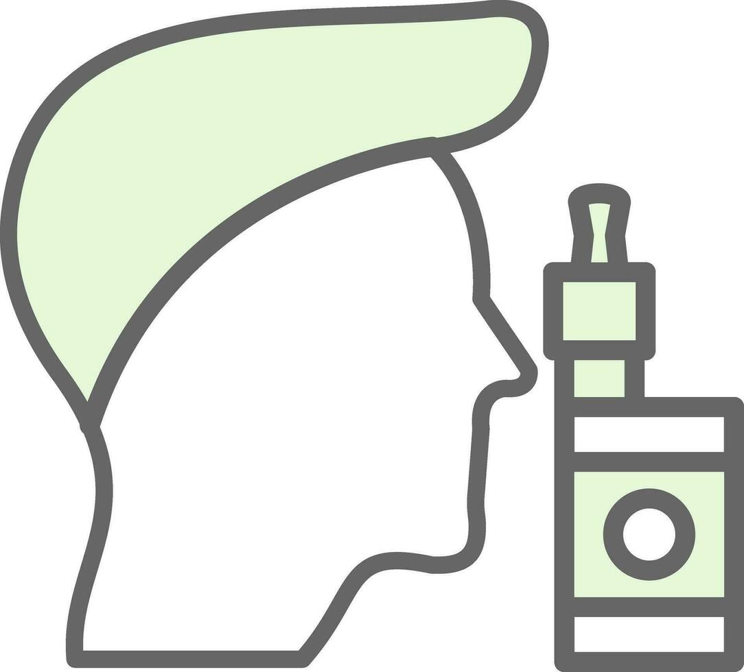 Vaping Vector Icon Design