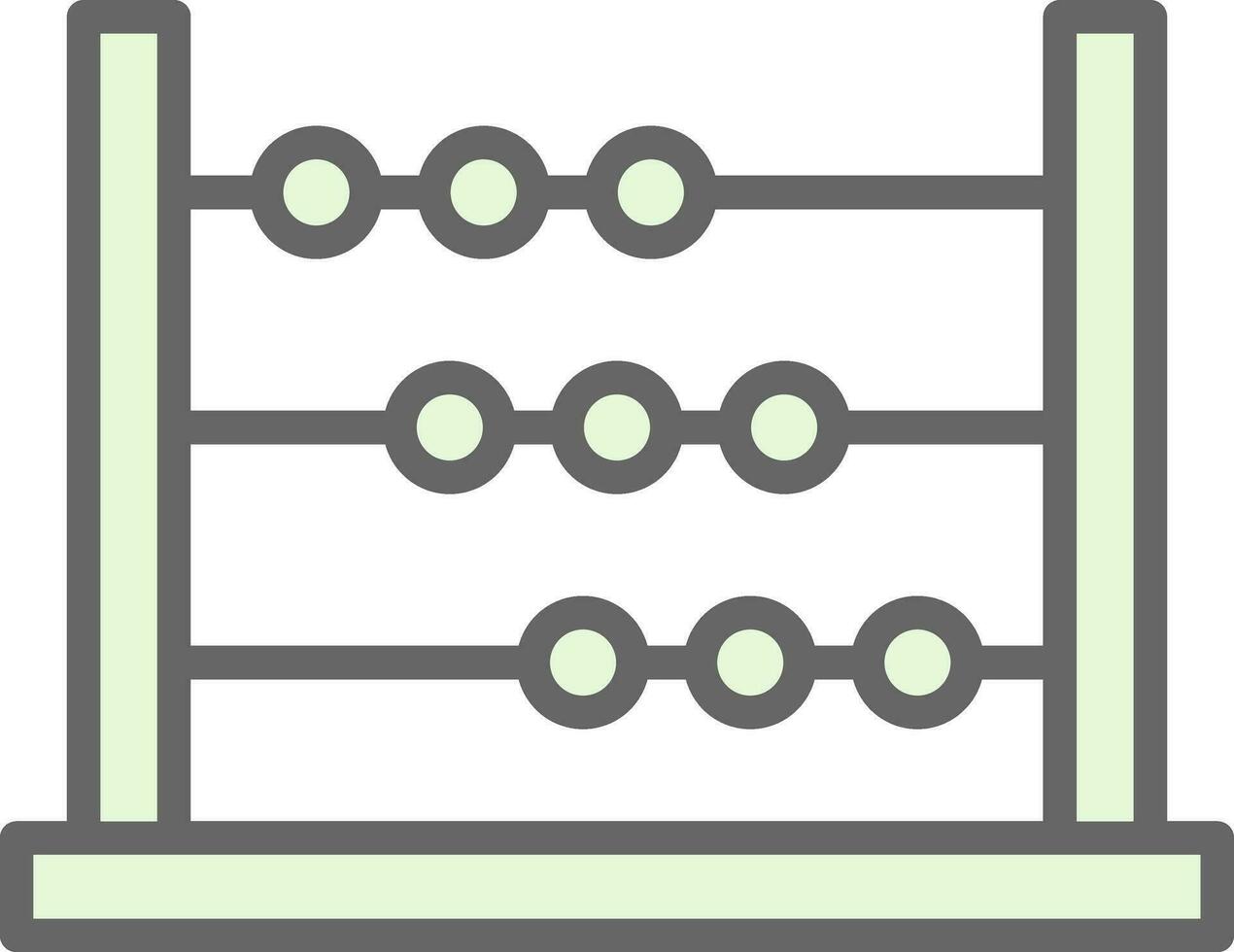 Abacus Vector Icon Design