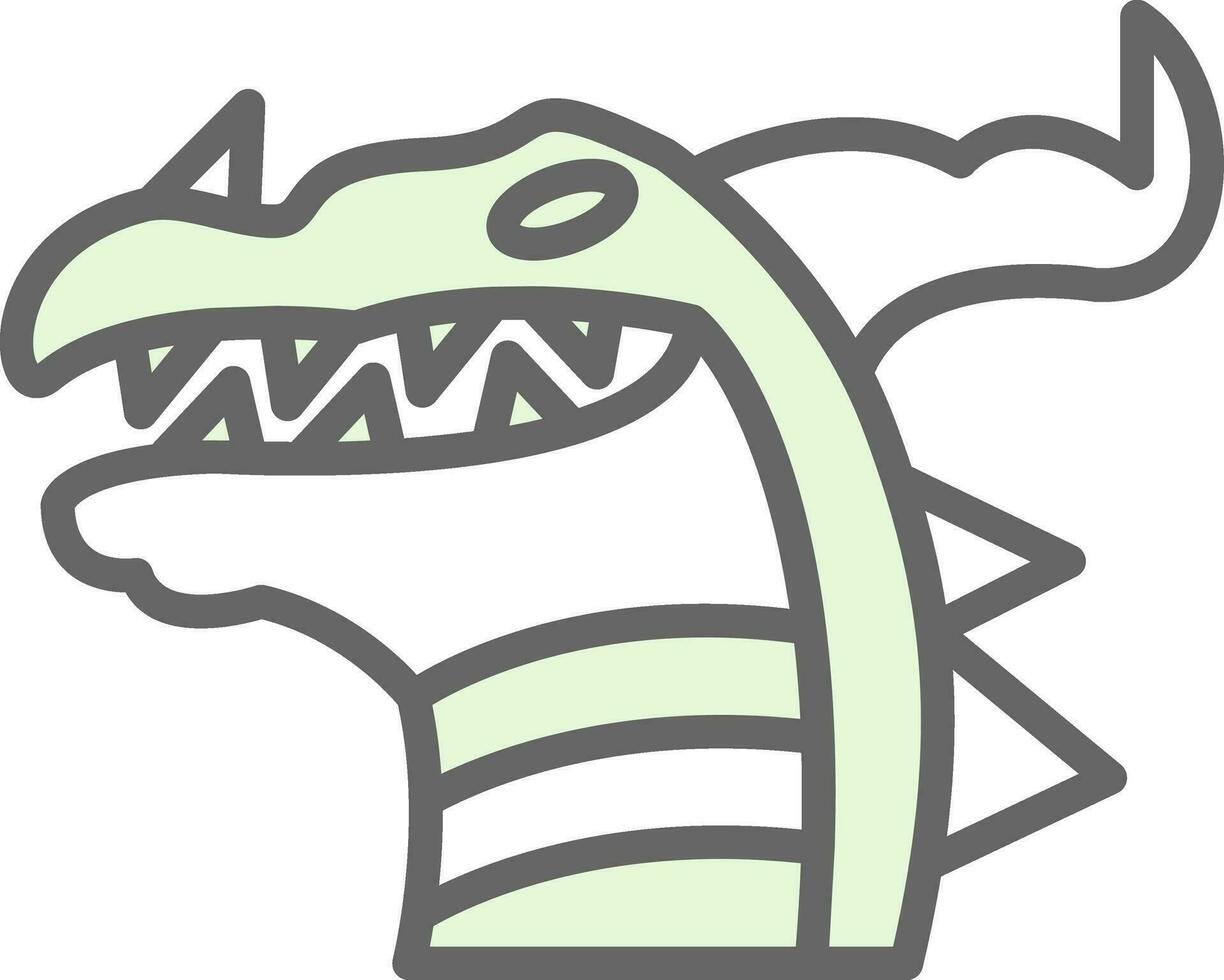 Dragon Vector Icon Design