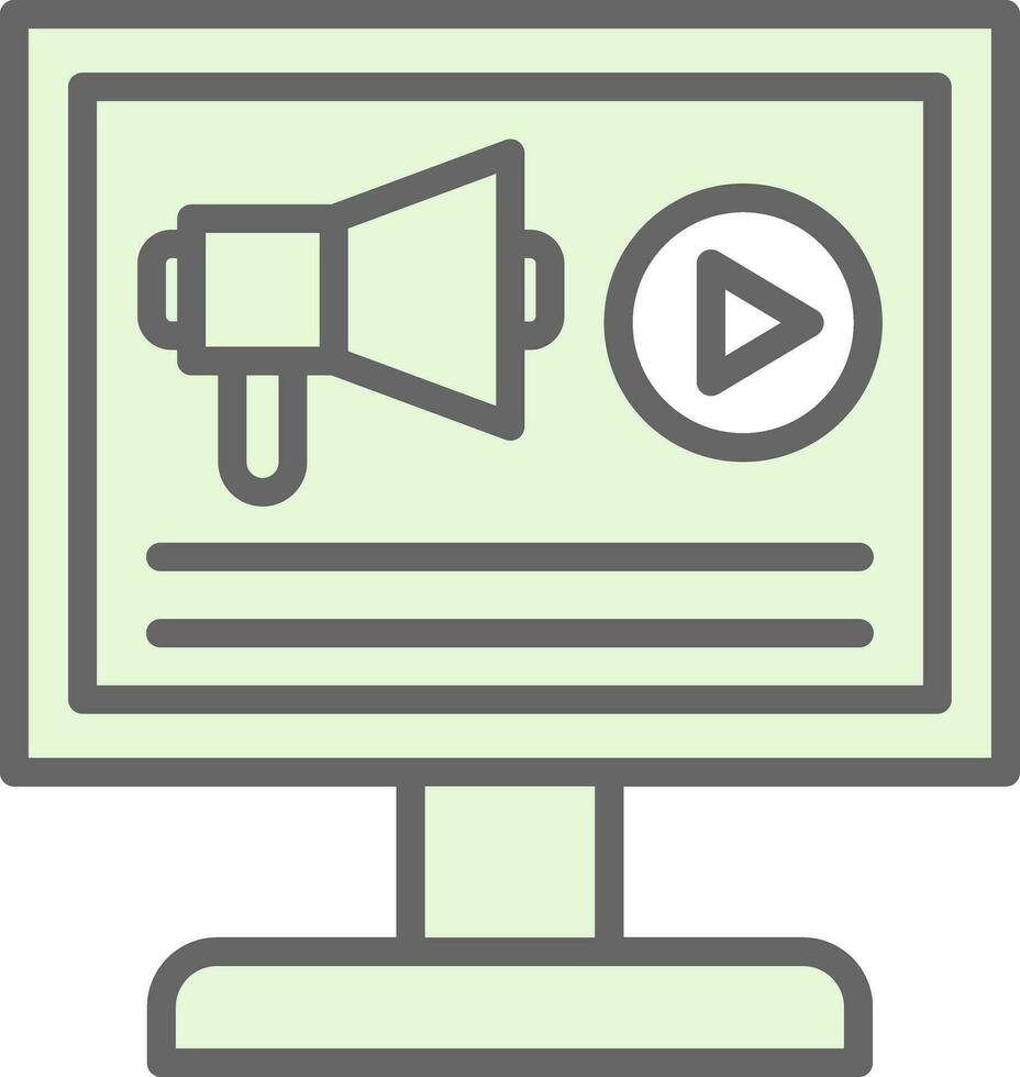 Digital Marketing Vector Icon Design