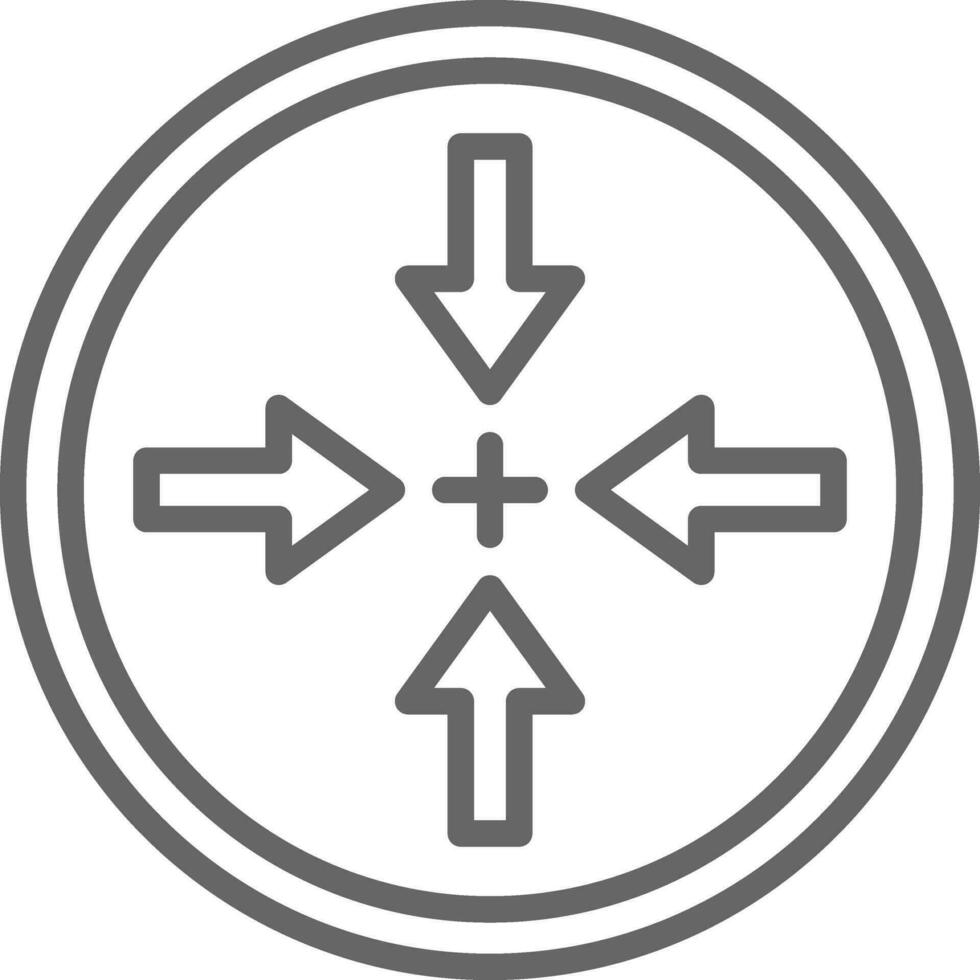 Shrink Vector Icon Design