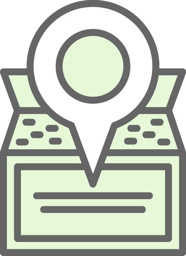 diseño de icono de vector de ubicación