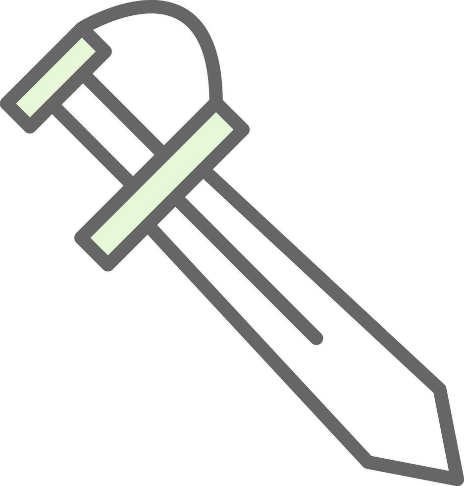 Sword Vector Icon Design