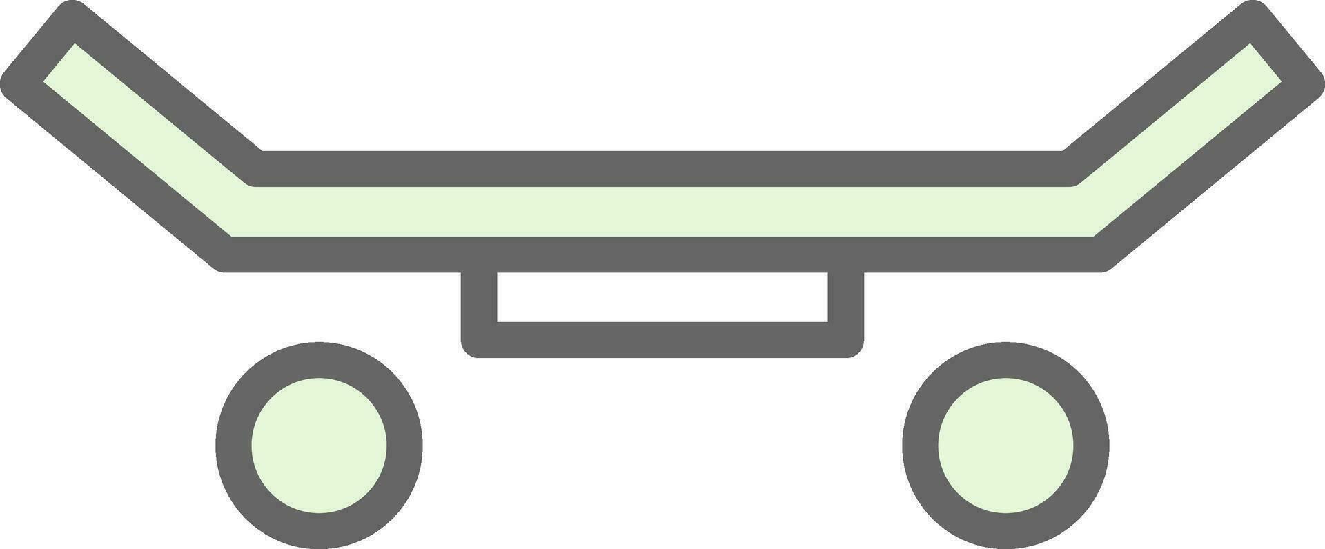 Skateboard Vector Icon Design