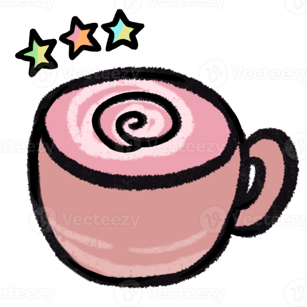 Pink milk cup, Girlhood 27938868 PNG