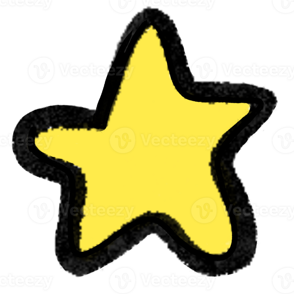 Bright Star Cartoon 27938986 PNG