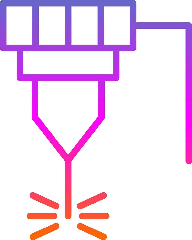 Laser Vector Icon Design