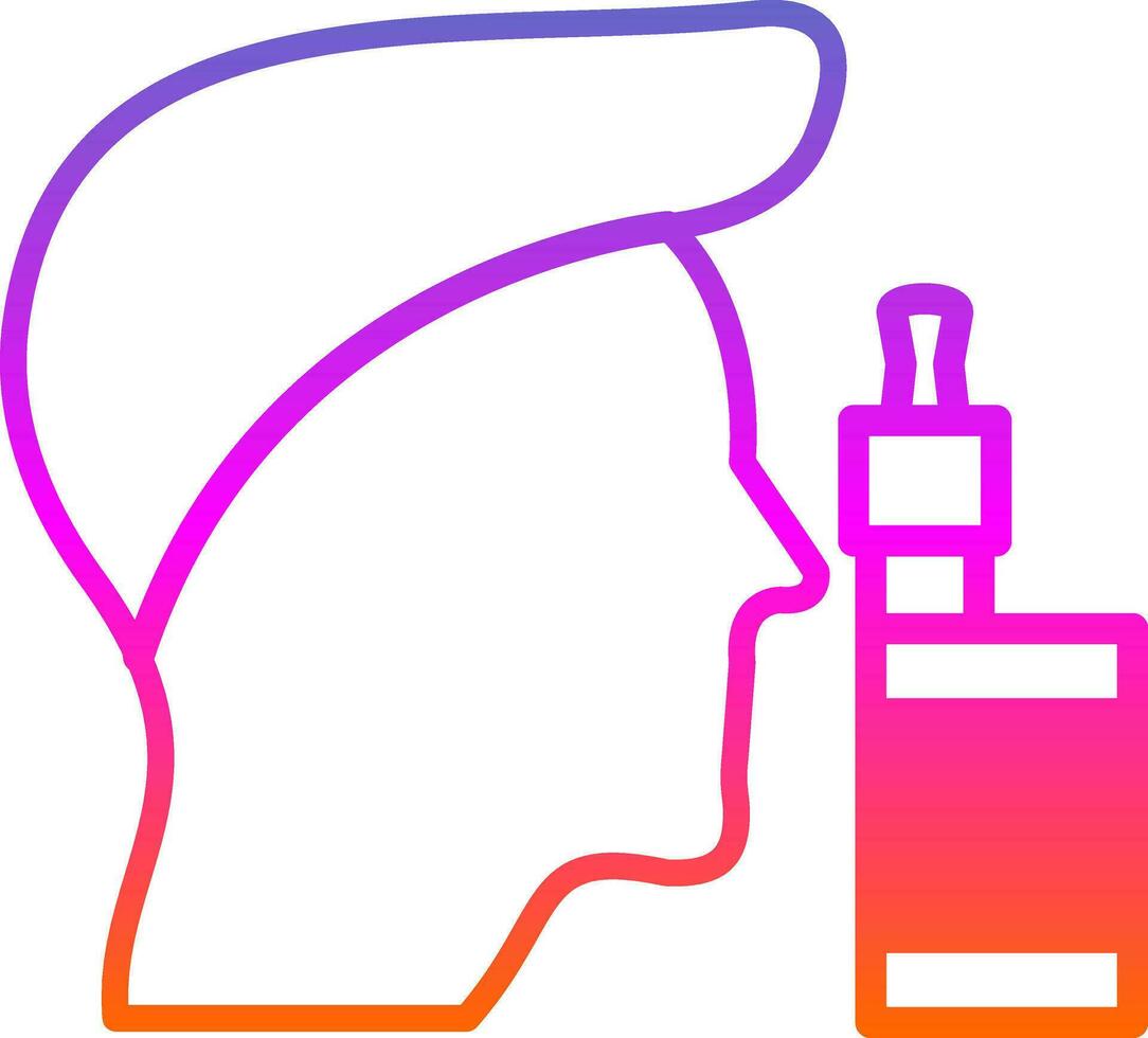 Vaping Vector Icon Design