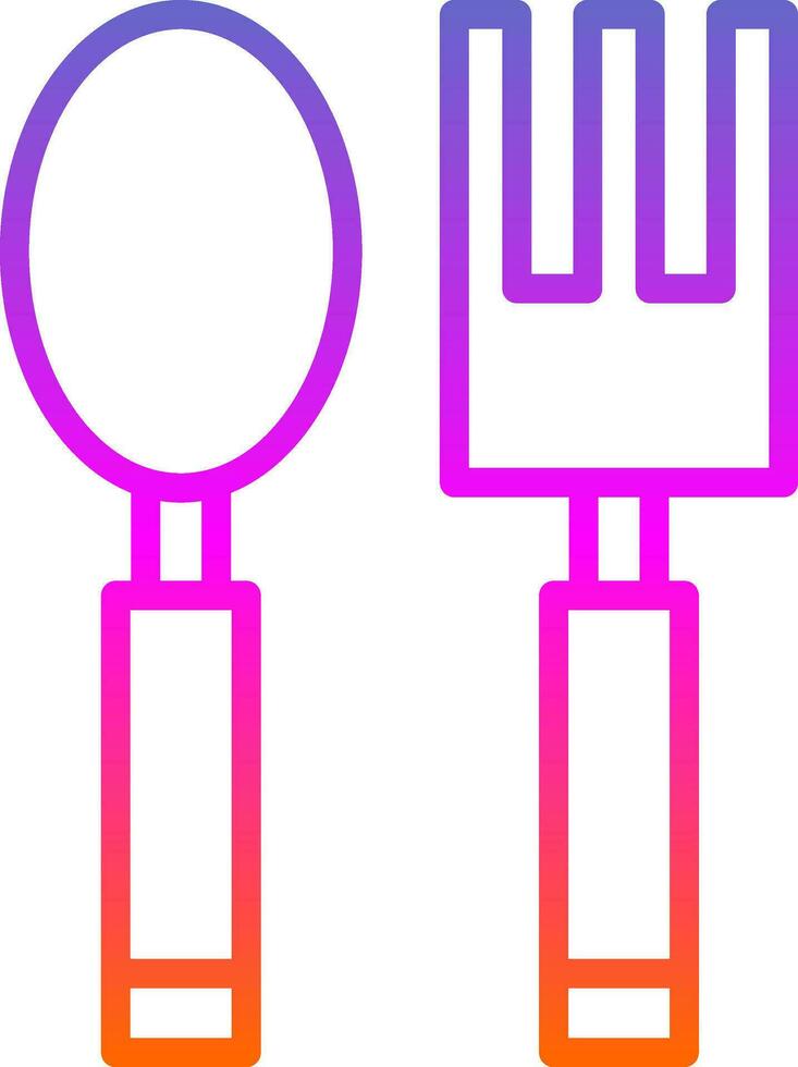 Baby Cutlery Vector Icon Design