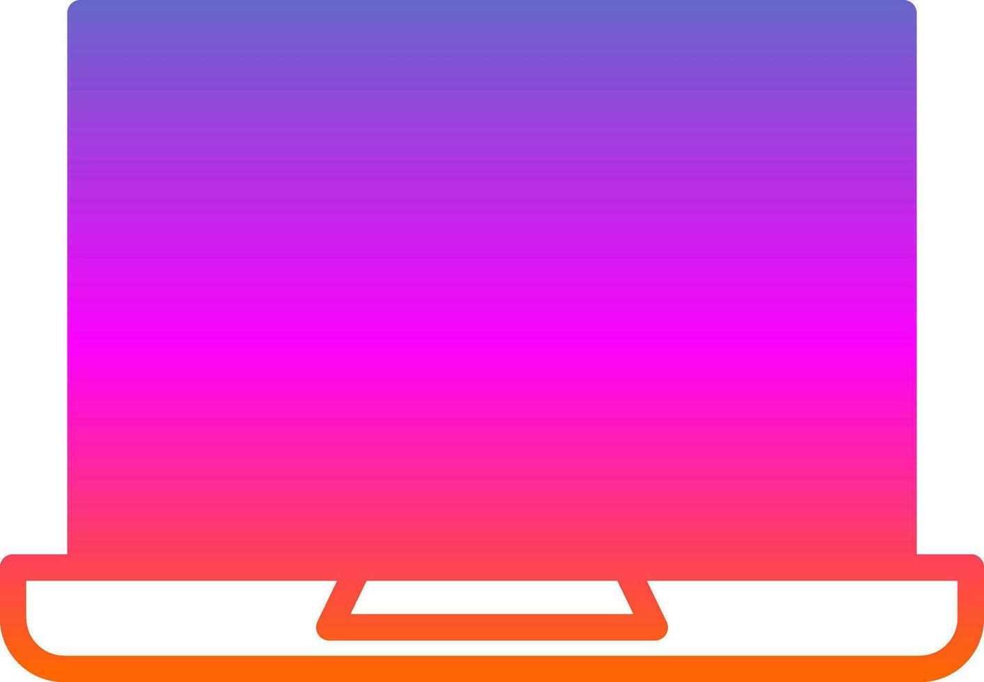 Laptop Vector Icon Design