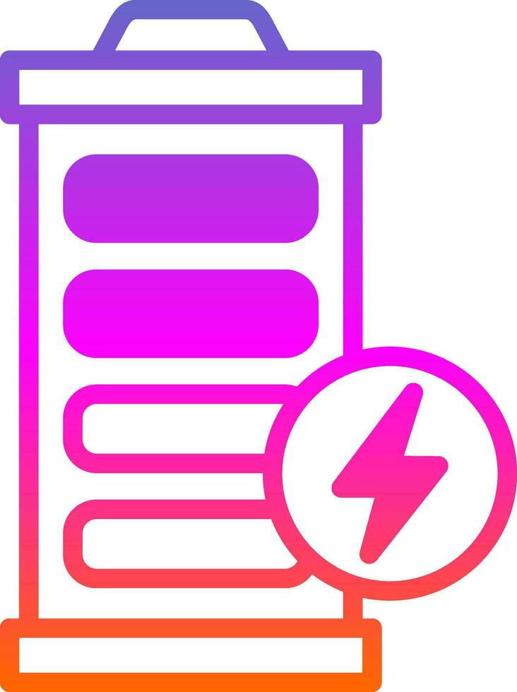 Battery Vector Icon Design