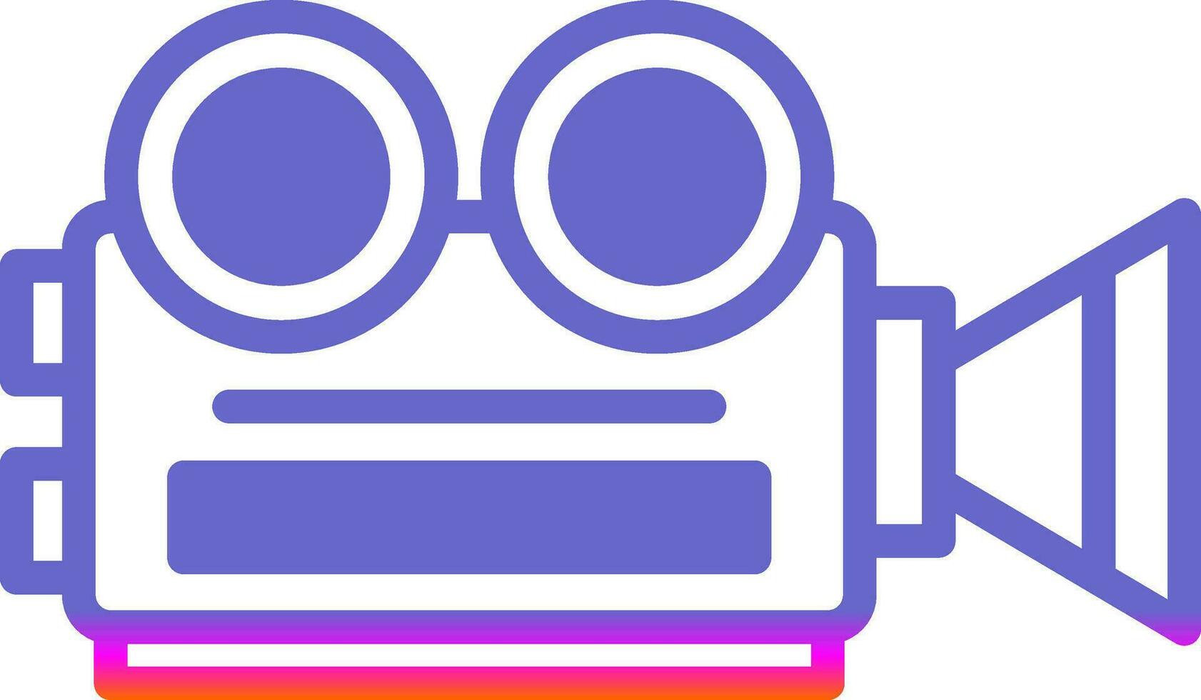Video Camera Vector Icon Design