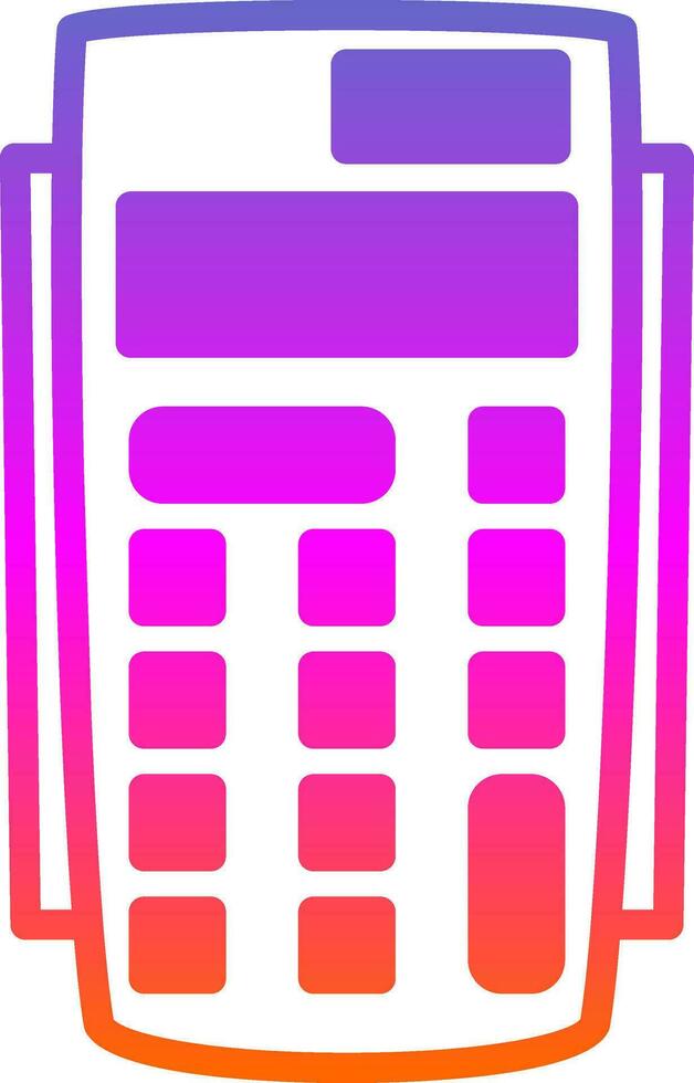 diseño de icono de vector de calculadora