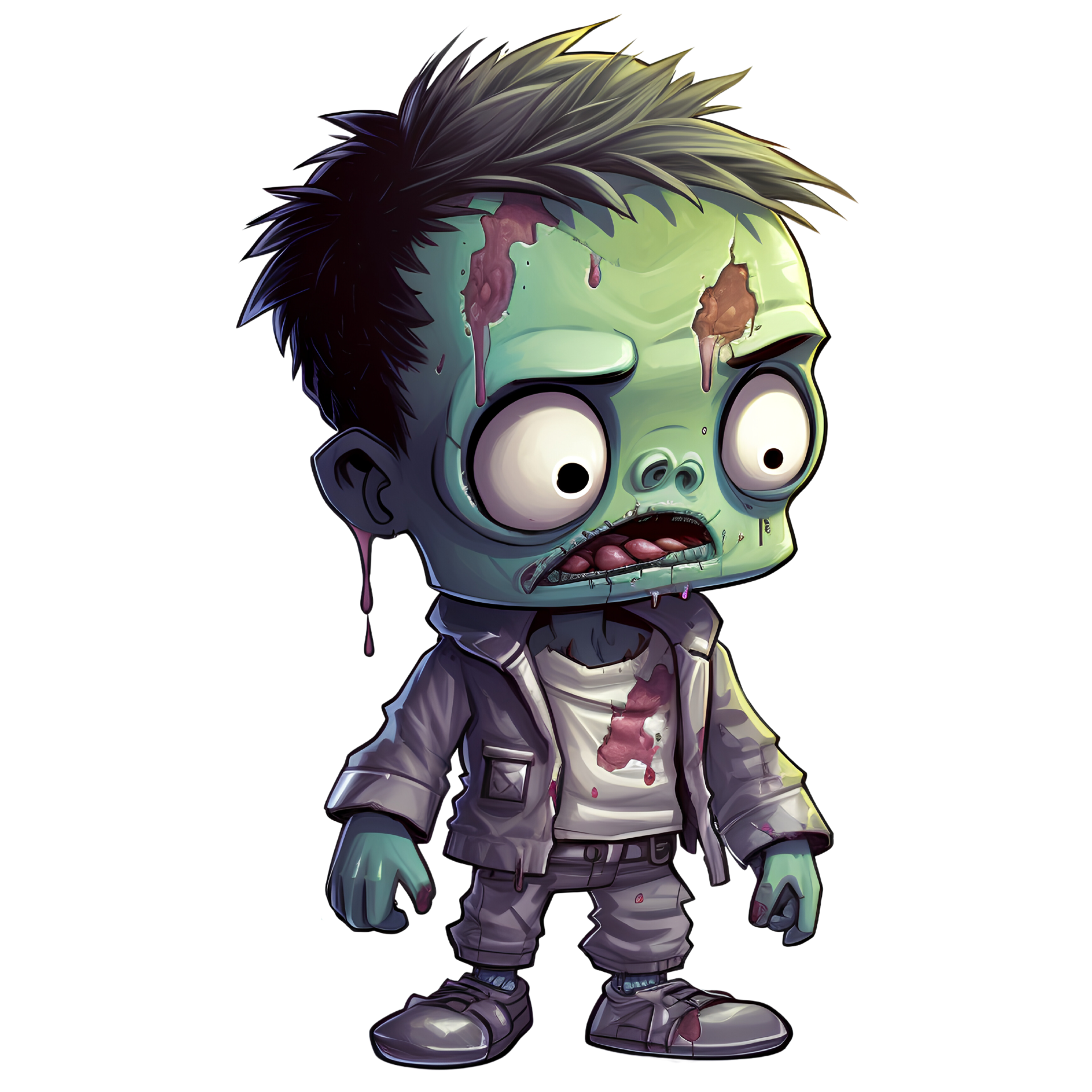 How to Draw Mummy Zombie, Plants vs Zombies