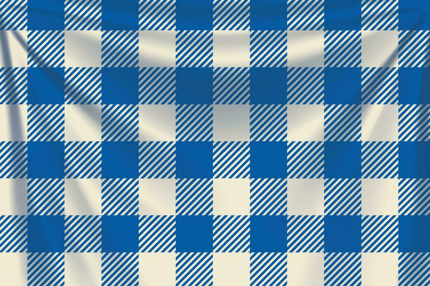 azul cuadrícula textil antecedentes vector