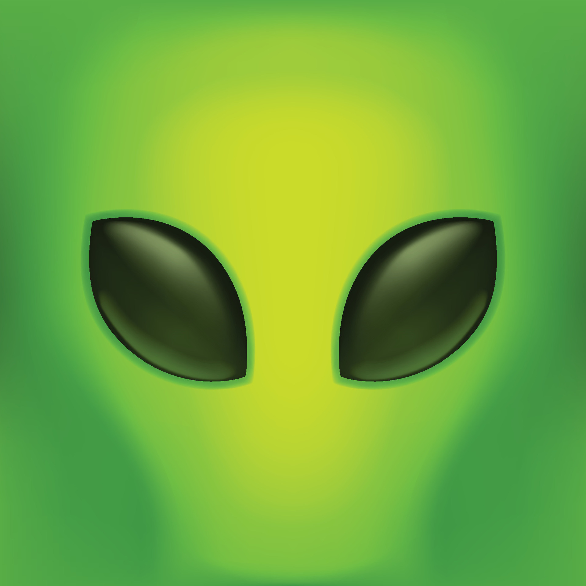 green alien on green back 27940152 Vector Art at Vecteezy