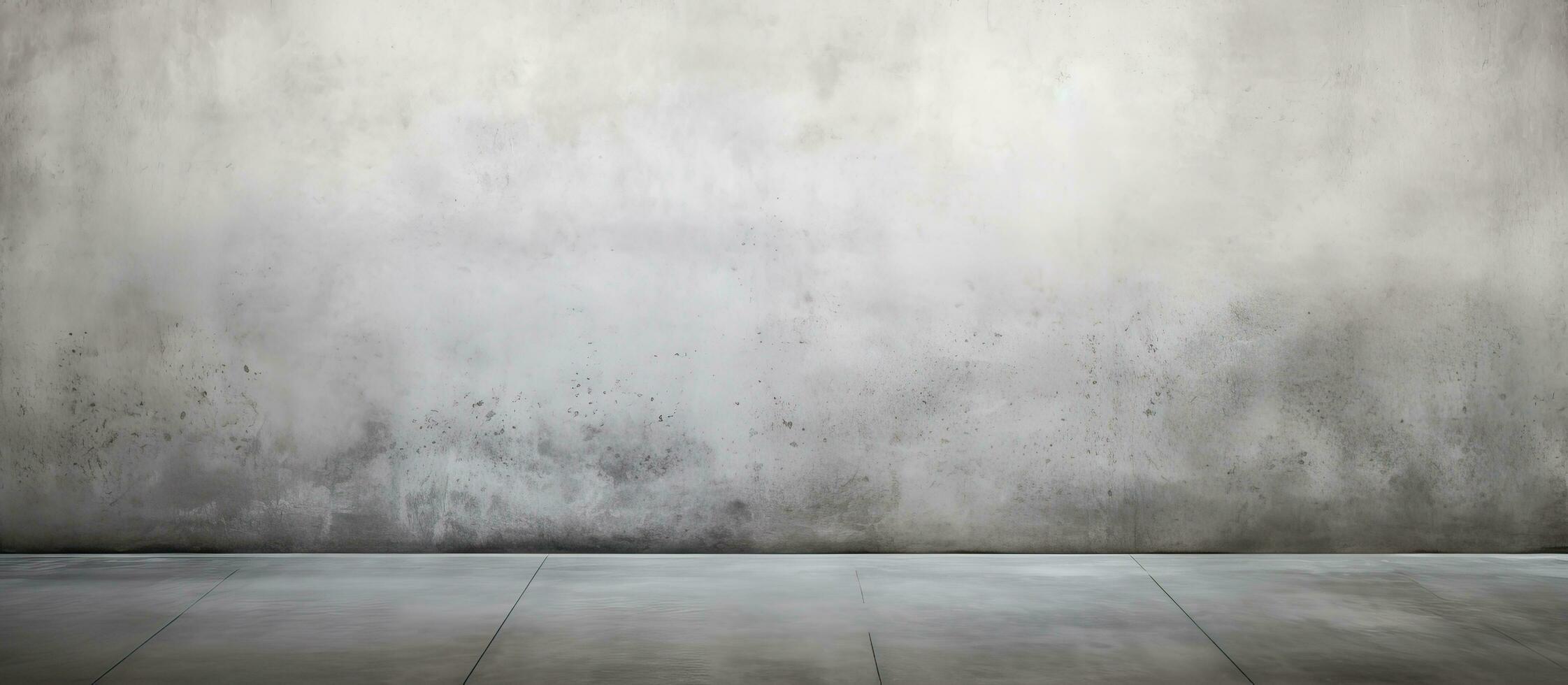 Background of a cement floor with a polished concrete texture appearing dirty and blurry photo