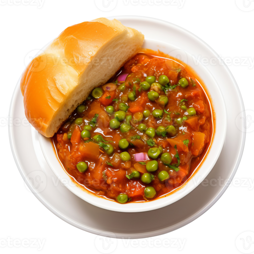 pav bhaji indisk kryddad mat png