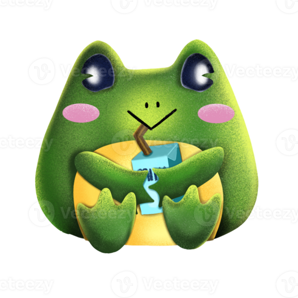Little frogs character. png