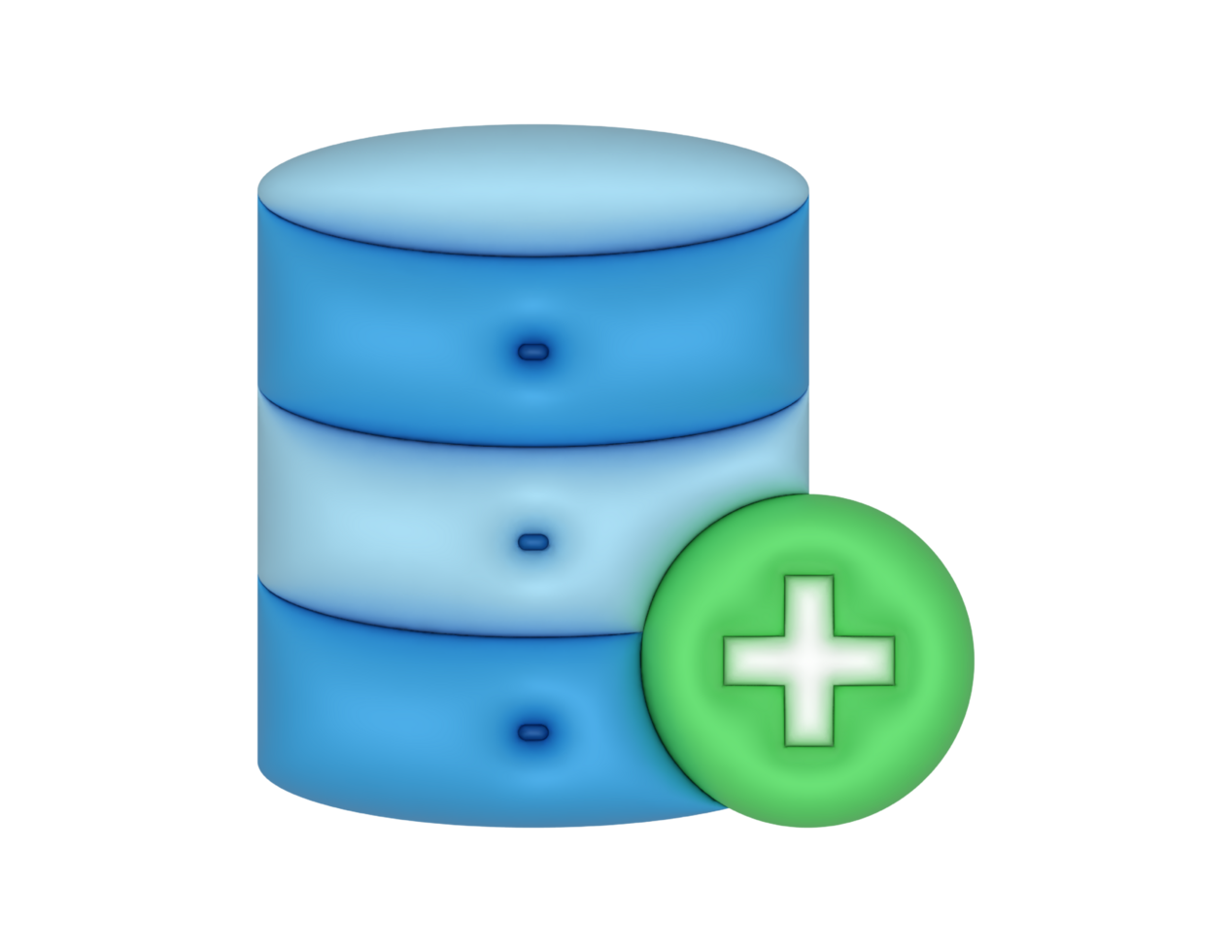 Blue Add Database Server png