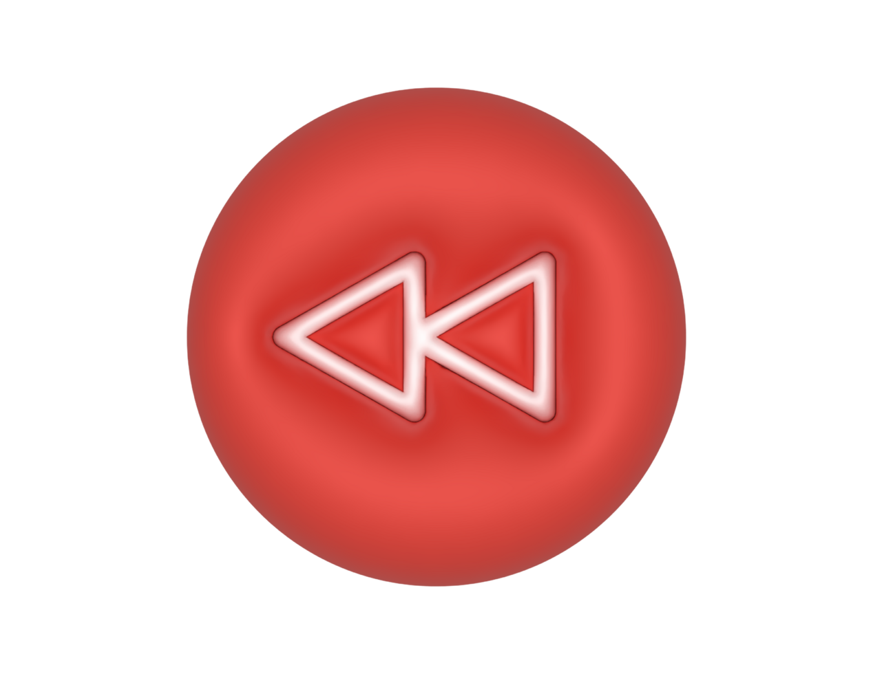 Previous Track Red Circle png