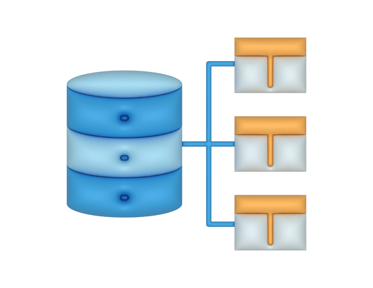 Blue Database Server Data Tables png