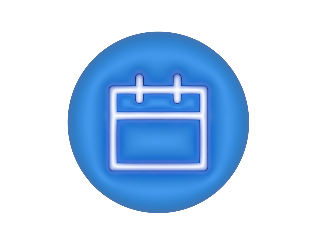 Calendar Schedule Event Blue Circle transparent background png