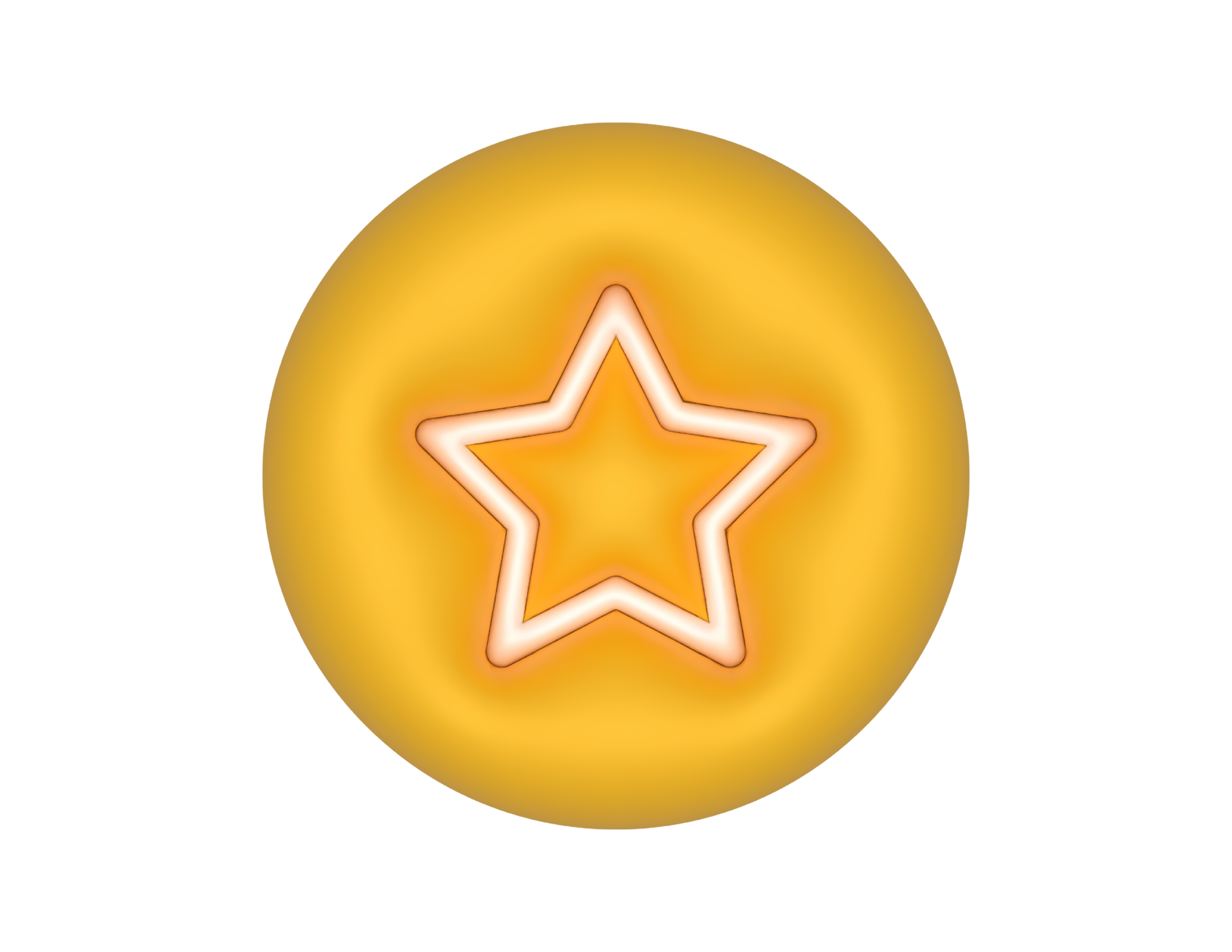 Yellow Circle Favorite transparent background 27941996 PNG