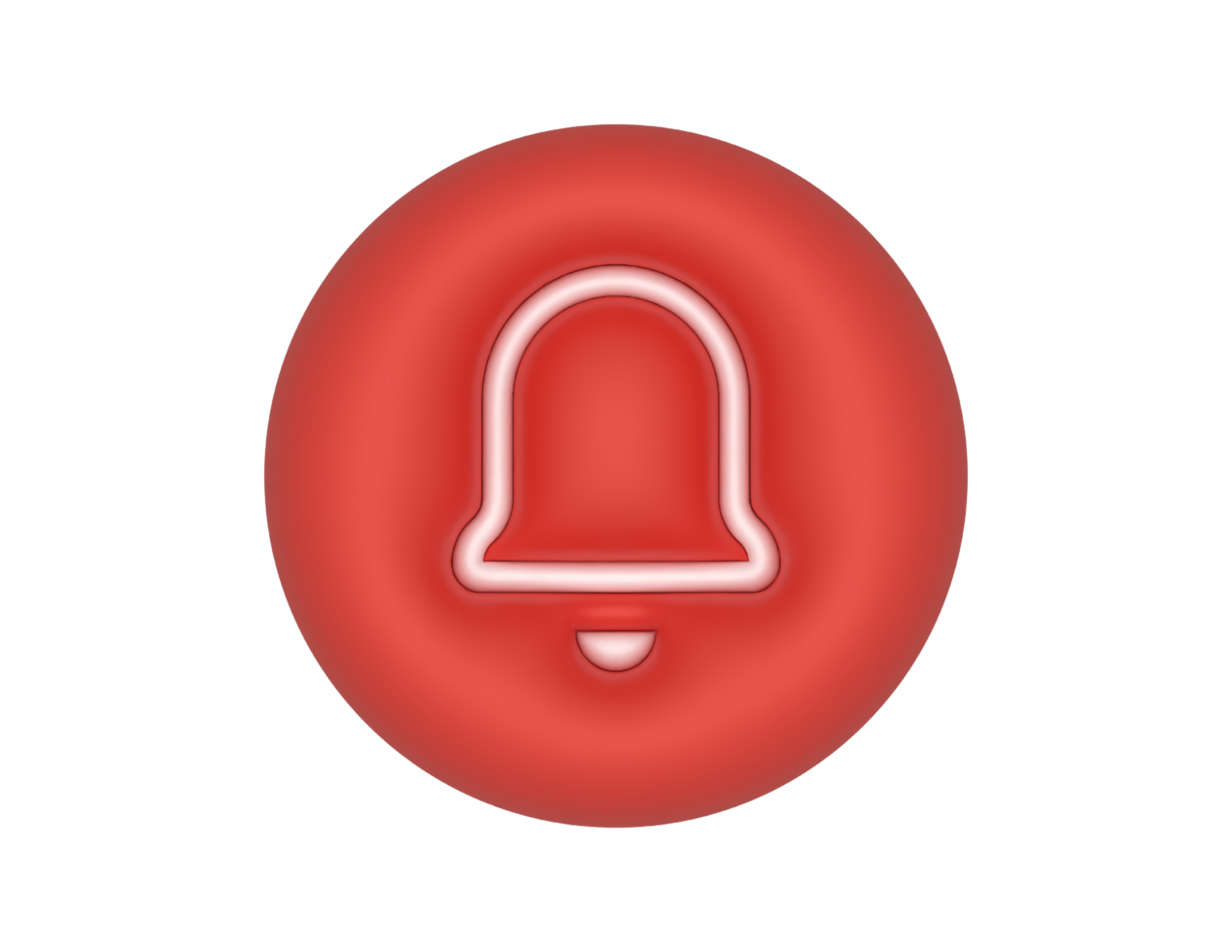 Notification Bell Red Circle 27942012 PNG