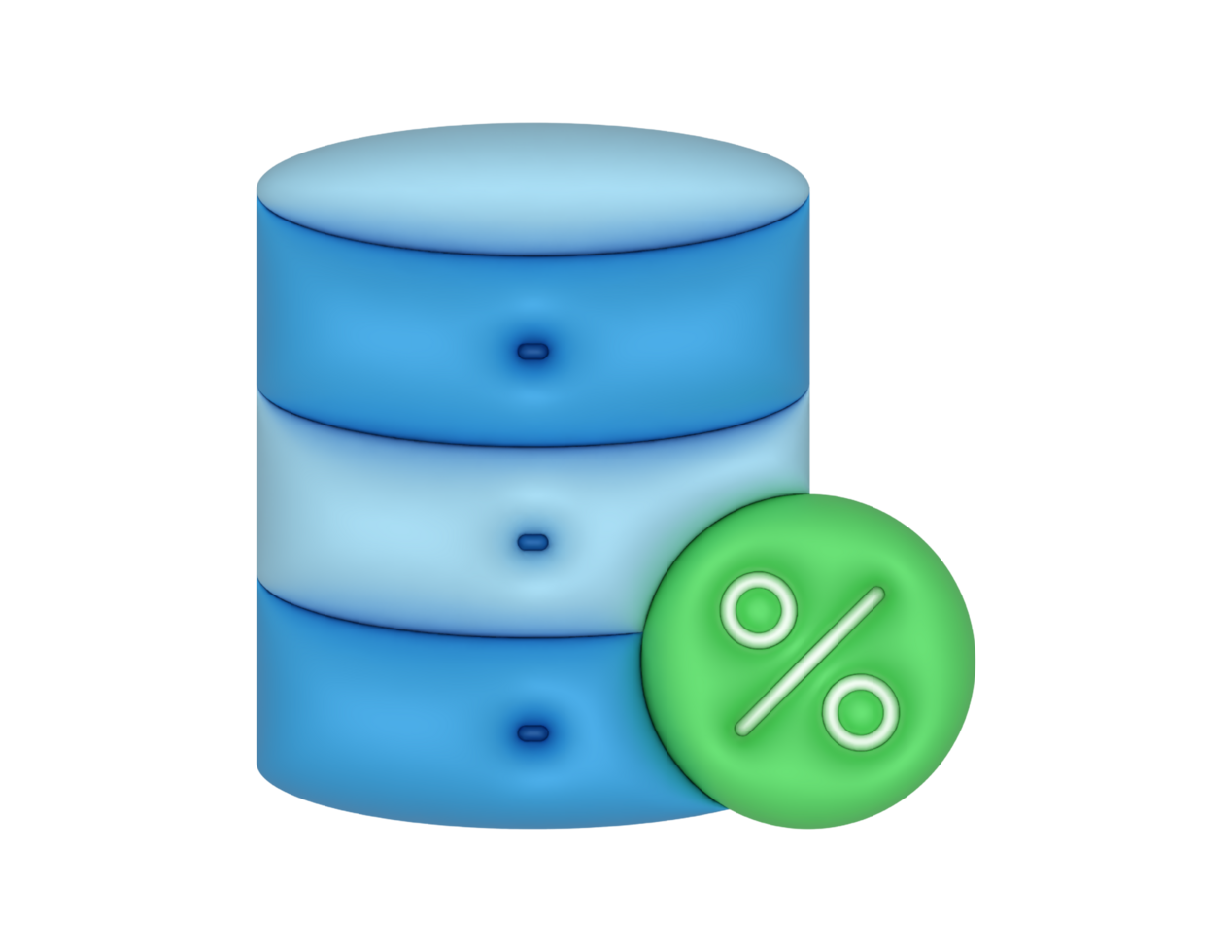 Blue Database Server Uptime Percentage png