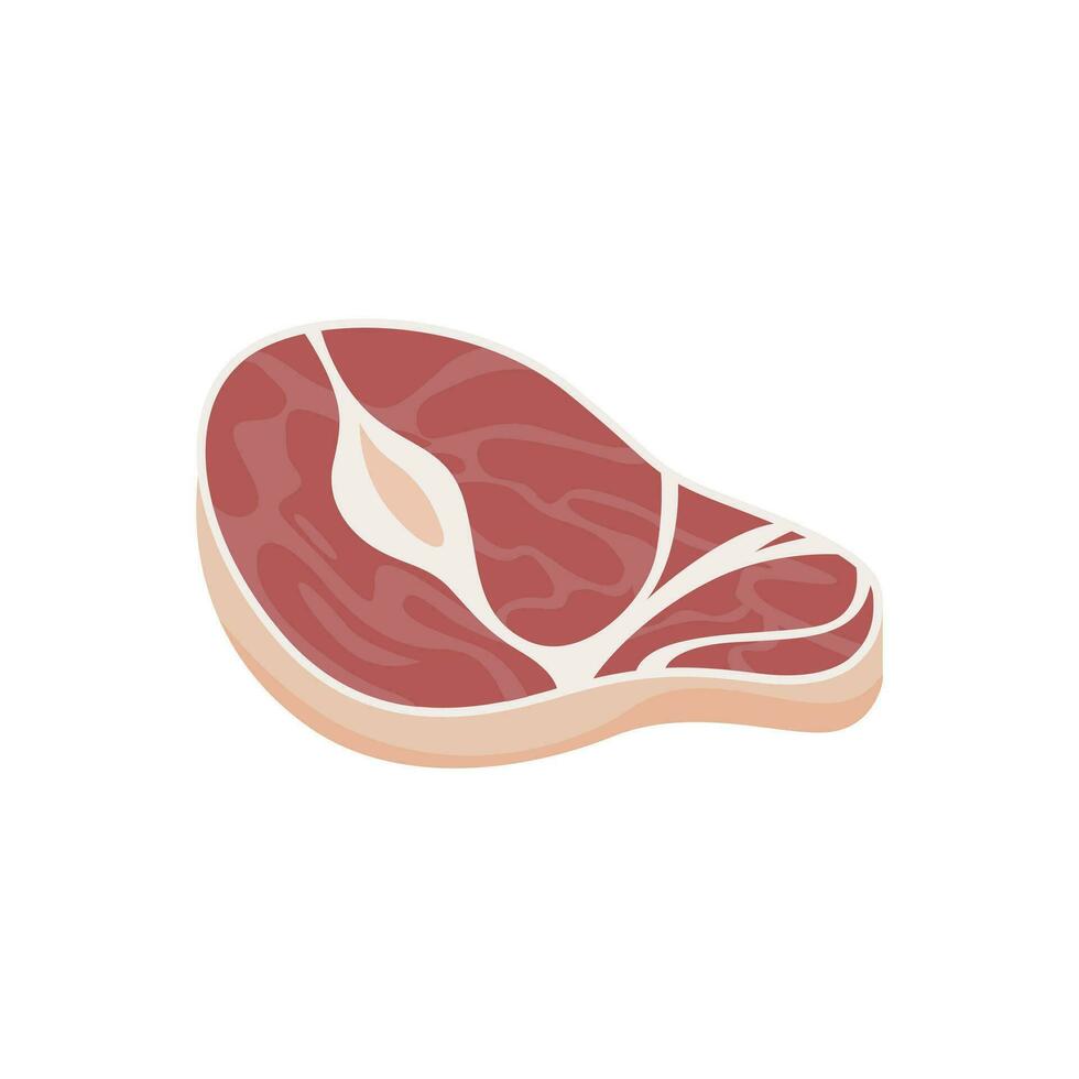 ilustración de el tipos de carne cortes ese existe alrededor el mundo vector