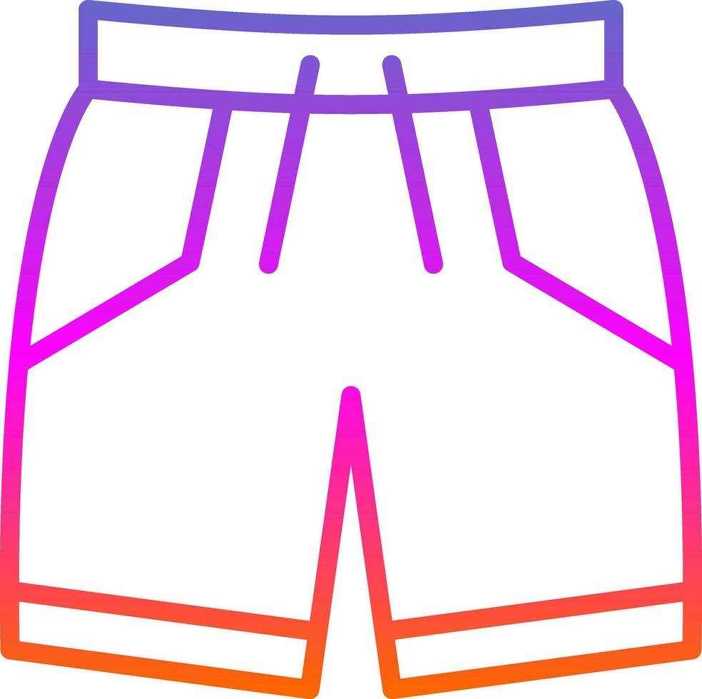 Swimming Trunks Vector Icon Design